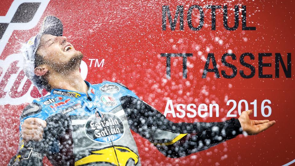 jack miller podium motogp 2016 assen