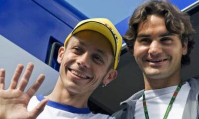 federer valentino rossi