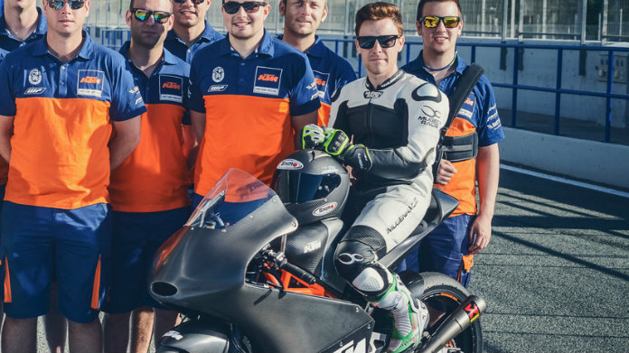 moto3 efren vazquez ktm  test