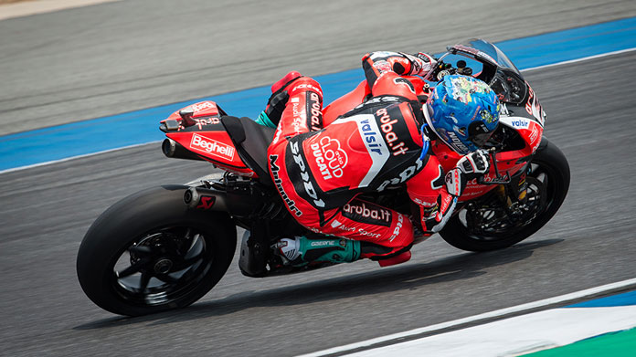 marco melandri buriram sbk 2018 ducati 2