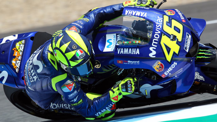 valentino rossi motogp jerez 2018