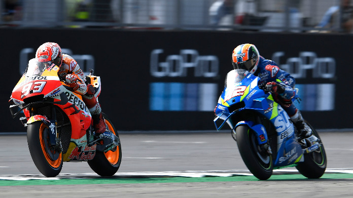 MotoGP Silverstone Marquez Rins