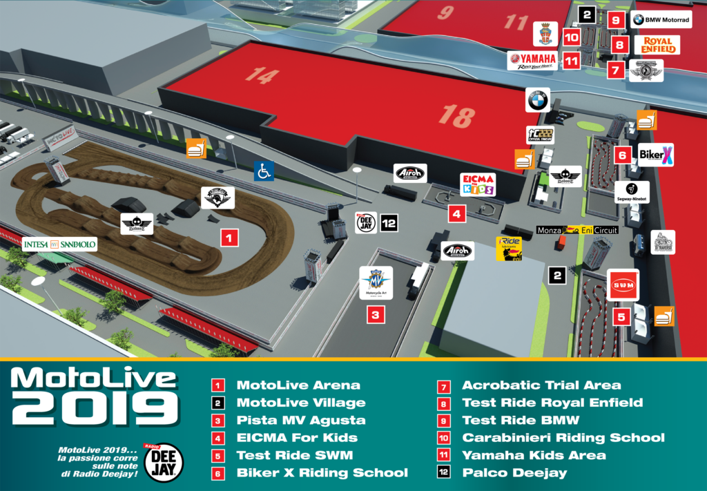 Eicma motolive 2019 Floorplan