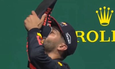 Daniel Ricciardo Shoey