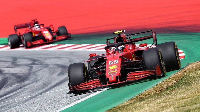 Ferrari Sainz Leclerc