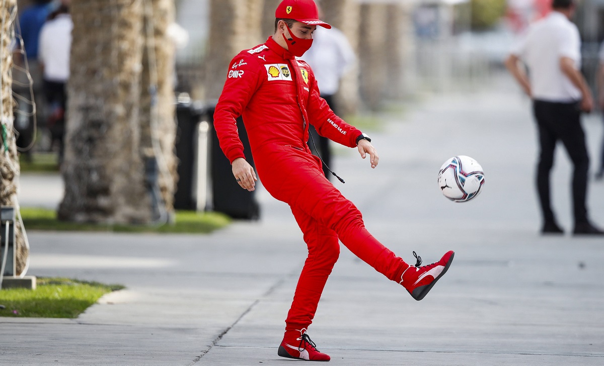 Charles Leclerc calcio