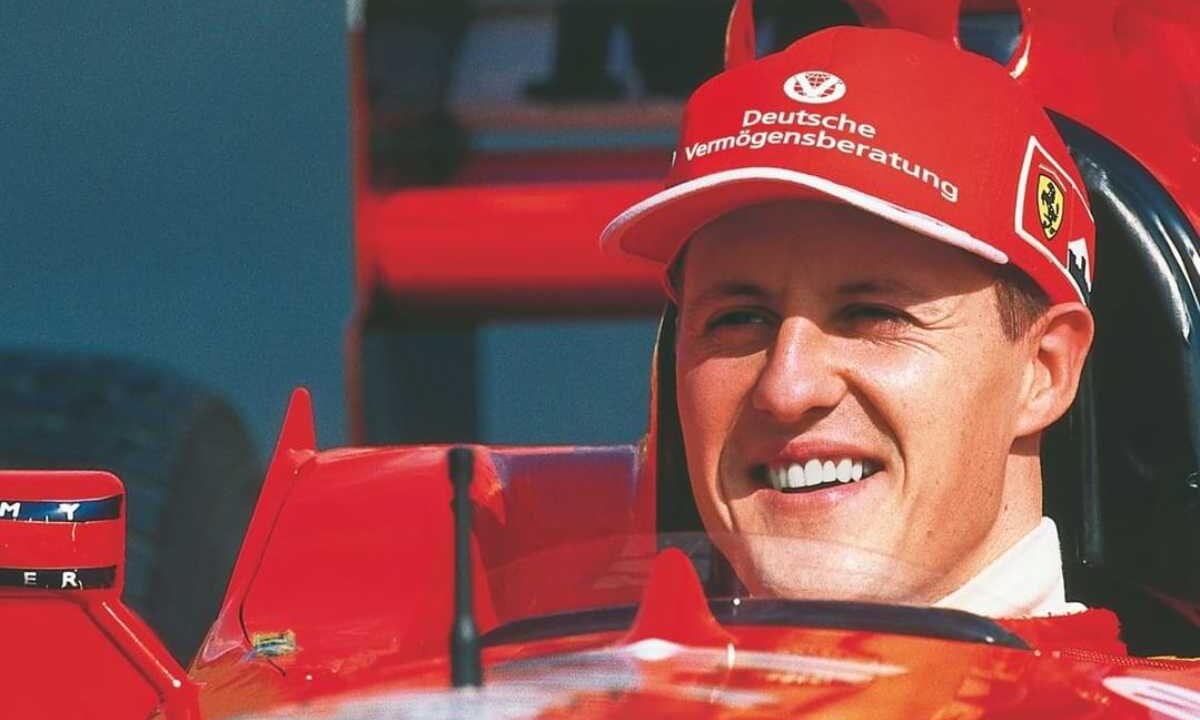 Michael Schumacher ai tempi della sua esperienza in Ferrari