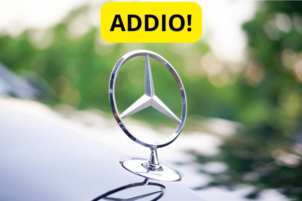 addio mercedes fine era