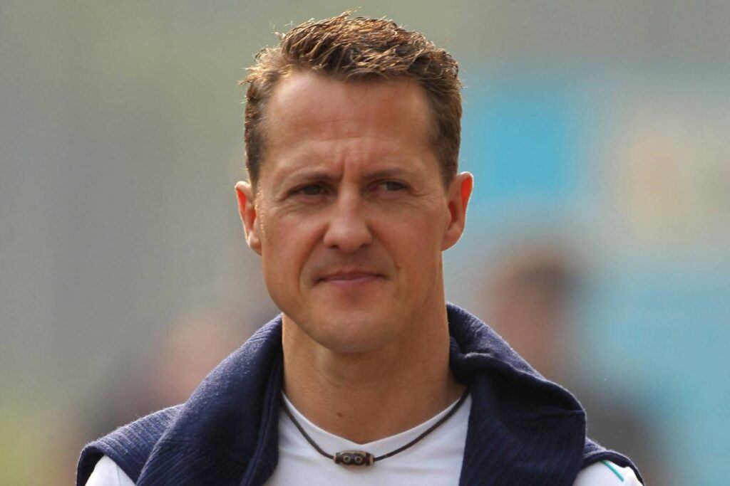 Michael Schumacher qualche anno fa