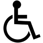 Posto auto per disabili