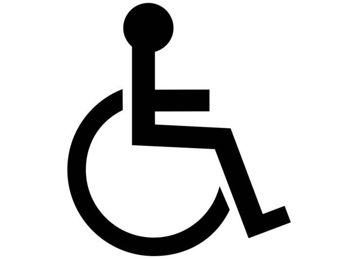 Posto auto per disabili