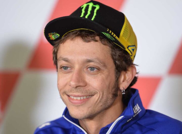 Valentino Rossi sorridente